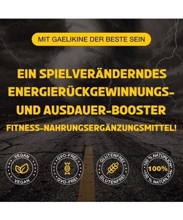Gaelikine Pre Workout Powder Maximum Energy Pump & Focus With Caffeine BCAAs Citrulline & Ashwagandha - Fruit Punch - 15.8 Oz - Buy Online on GoSupps.com