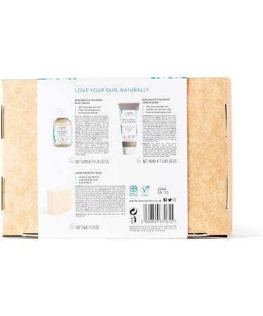 I Love Naturals Hand and Body Trio Bergamot and Seaweed Body Wash Hand Cream and Hand and Body Soap - Buy Online on GoSupps.com