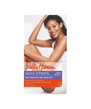 Sally Hansen Hair Remover Kit - Quick and Easy Wax Strip Kit (1 Count, Packaging May Vary) - Buy Online on GoSupps.com