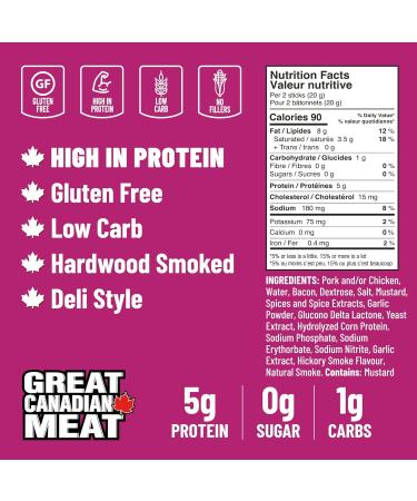 Sample Flavour Mini Peppperoni Smokey Bacon Honey Garlic Hot Mild Pepperoni Sticks Bulk Snack Box Pepperettes Bundle 10 x 225g Bags by Great Canadian Meat Meat Snacks Bulk Pepperoni Sticks Box For Carnivores. Perfect For Snacking Keto Friendly Gluten Free - Buy Online on GoSupps.com