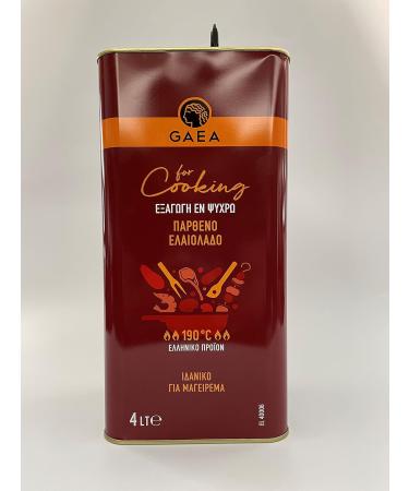 Gaea Olive Oil for cooking 4 litres - Buy Online on GoSupps.com