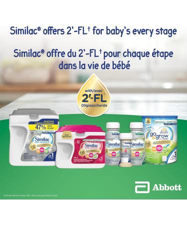 Similac Go & Grow Step 3 Toddler Drink with 2'-FL. Immune Support Innovation: 2'-FL Powder 12-36 Months Milk Flavour 850 grams - Buy Online on GoSupps.com