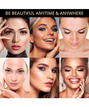 Magnetic Eyelash Kit - 5 Pairs of Natural Look Magnetic Lashes with Magnetic Eyeliner - No Glue Needed - Buy Online on GoSupps.com