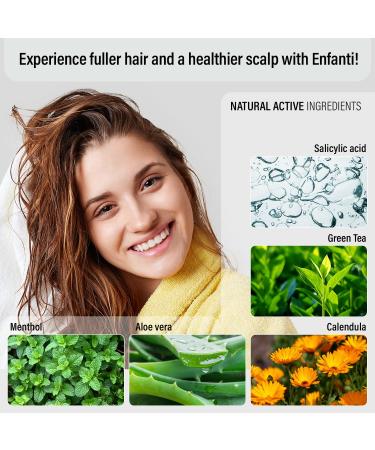 Bioken Anti Dandruff Shampoo 32 oz | Soothing Relief for Dry Itchy Scalp | Sulfate Free Hair Care Treatment - Buy Online on GoSupps.com