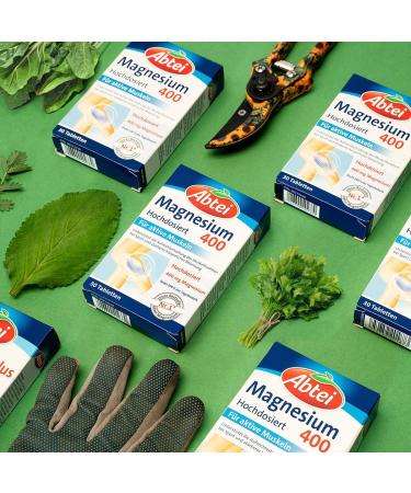 Buy Abtei Magnesium 400 - High Dose 30 Tablets for Optimal Health | International Shipping - Buy Online on GoSupps.com
