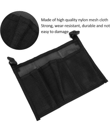 Alomejor Durable Black Nylon Storage Mesh Bag for Marine Boat, Canoe, Kayak - Organizer Pouch - Buy Online on GoSupps.com