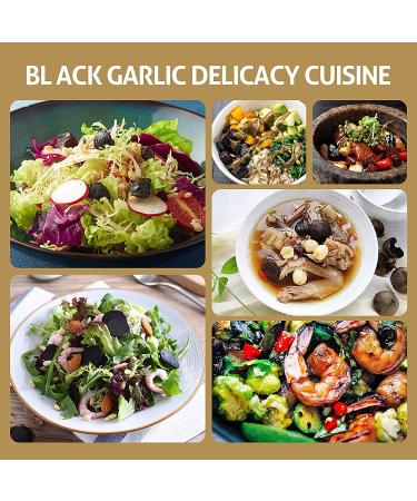 RioRand Black Garlic 908g - Full 90 Days Aged Whole Peeled Garlic | Equivalent to 4lbs Black Garlic Jar | 2 Pound Pack - Buy Online on GoSupps.com