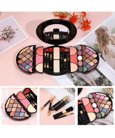 Complete Makeup Set for Women - 37 Color Eyeshadow Palette Lipsticks Blush Mascara & Brushes - Perfect All-In-One Gift for Teens - Buy Online on GoSupps.com