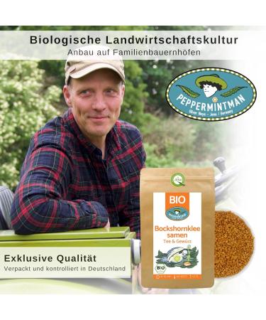 PeppermintMan Organic clover seed content 1000 g - Buy Online on GoSupps.com