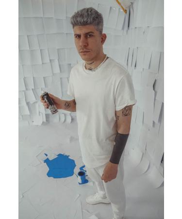 Nish Man Hair Colour Wax (Shine Silver) - Buy Online on GoSupps.com