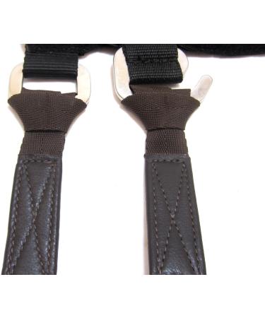 Buy PS Horse Articles Mono Stirrup Leathers - Buckleless Extra Thin Black Long | International Shipping Available - Buy Online on GoSupps.com