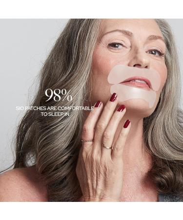 SiO LipLift Beauty Patches - Overnight Wrinkle Reducer for Lips & Smile | Clinically Tested Reusable 4-Week Supply - Shop Now - Buy Online on GoSupps.com