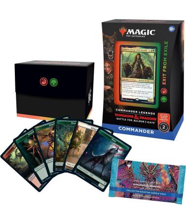 Magic The Gathering Commander Legends Battle for Baldur's Gate Deck + Collector Booster Pack - Buy Online on GoSupps.com