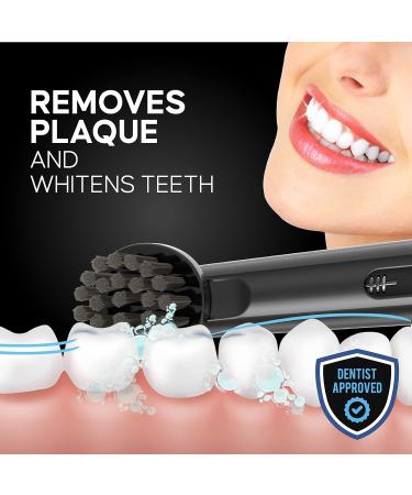 6-Pack Charcoal Replacement Heads for Oral B Electric Toothbrushes - Enhanced Teeth Whitening and Plaque Removal - Buy Online on GoSupps.com