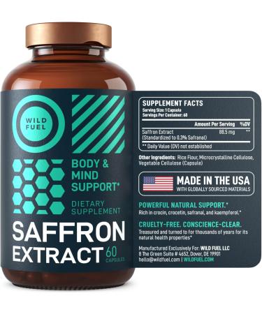 WILD FUEL Appetite Suppressant and Saffron Extract Capsules Bundle - Buy Online on GoSupps.com