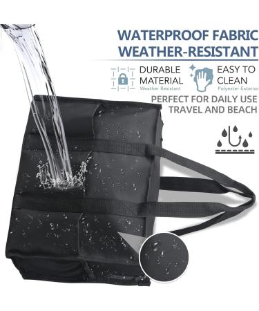 Abamerica Nurse Bags for Work | Waterproof Breastfeeding & Clinical Bags | Medium Black Organization Bag for Nursing Students (14L x 10H) - Buy Online on GoSupps.com