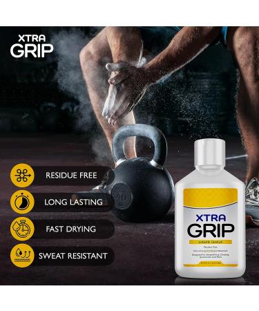 Xtra Grip Liquid Chalk: Ultimate Sport and Pole Grip Solution for Weight Lifting, Climbing, and Pole Dancing - Improve Your Grip and Enhance Performance with This Premium Gym Chalk and Gaming Lotion - Dry Hands Solution - Buy Online on GoSupps.com