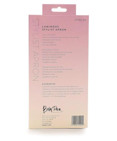 Betty Dain Luminous Salon Stylist Apron | Adjustable Lightweight Water-Resistant Classic Design with Zipper Pockets - Shop Internationally - Buy Online on GoSupps.com