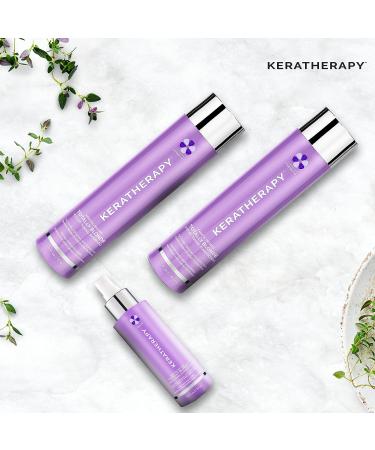 KERATHERAPY Blonde Violet Toning Leave-in Spray 3.7 fl. oz - Leave In Hair Protectant for Blonde, Highlighted, Silver & Gray Hair - Sulfate & Paraben Free - Buy Online on GoSupps.com