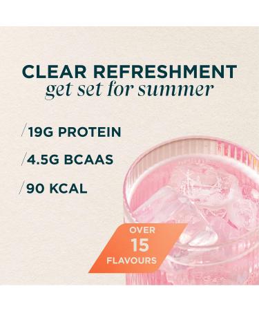 Orange Mango Clear Whey Isolate Protein Powder - 500g (20 Servings) | Myprotein - Cool & Refreshing Whey Protein Shake with 20g Protein & 4g BCAA per Serving - Buy Online on GoSupps.com