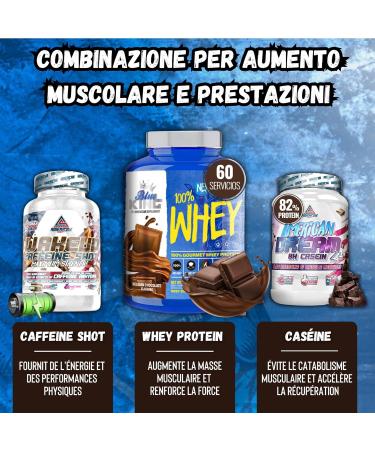 AS American Supplement | Whey Blueking Protein | Bodybuilding Protein | Whey Protein | Increases Muscle Mass and Strength | 1.8 kg | Avoid Catabolism | Contains Creatine | Chocolate - Buy Online on GoSupps.com