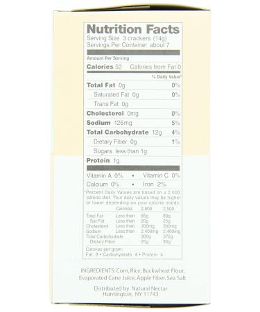 Natural Nectar Gluten Free Cracklebred - Ancient Grains (12 Pack) | Healthy Snack - Buy Online on GoSupps.com