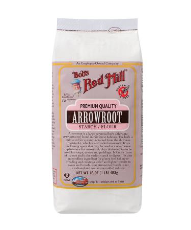 Bob's Red Mill Arrowroot Starch/Flour 16 oz - Gluten-Free Baking Essential - Buy Online on GoSupps.com