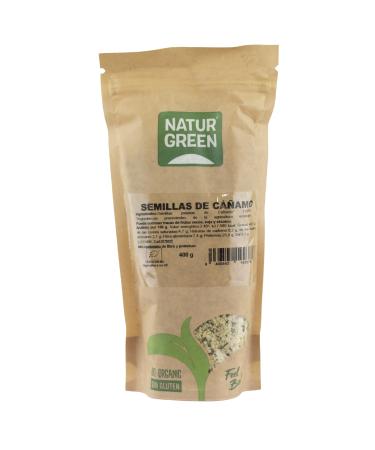 NaturGreen Graines de Chanvre, 400g (Organic)