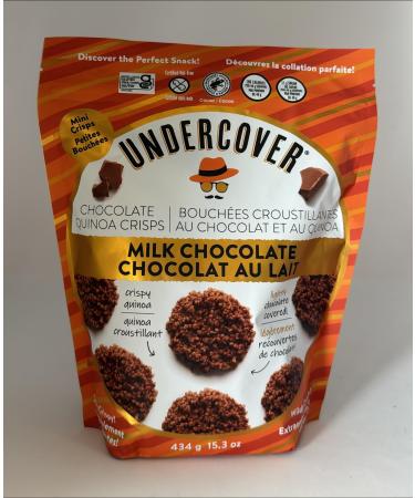 Undercover Milk Chocolate Quinoa Crisp 434 grams