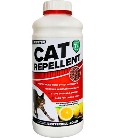 Critter Cat And Dog Repellent | 650g Covers 216m2 | Long Lasting Protection | Professional Strength (Twin Pack 2x 650g) - Buy Online on GoSupps.com