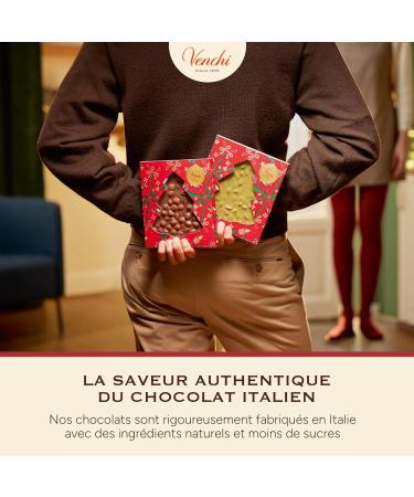 Venchi - Brutto&Buono Plaque Artisanale de Chocolat au Lait avec Noisette du Pi mont en forme de Sapin 200 g Sans Gluten dition Limit e Collection No l Id e Cadeau - Buy Online on GoSupps.com