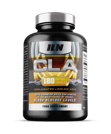 CLA - 3000mg Per Serving - 180 Softgels - 80% Active Isomers - Softgel CLA Capsules with Conjugated Linoleic Acid - CLA Supplement Suitable for Men and Women (180 Count) 180 count (Pack of 1)