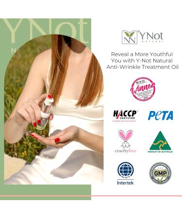 Buy Y-Not Natural Australian Emu Oil with Vitamin E & C - 50mL Skin Brightener Serum for Face & Body | Reduce Aging Spots & Sun Damage | Antioxidant with Omega 3 6 9 & Essential Oils - Buy Online on GoSupps.com