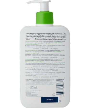 CeraVe Hydrating Cleanser 473ml for Normal to Dry Skin with Hyaluronic Acid & Ceramides - Buy Online on GoSupps.com