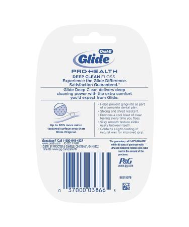 Buy Oral-B Glide Pro-Health Deep Clean Dental Floss Cool Mint - 40m | Best International Shipping - Buy Online on GoSupps.com