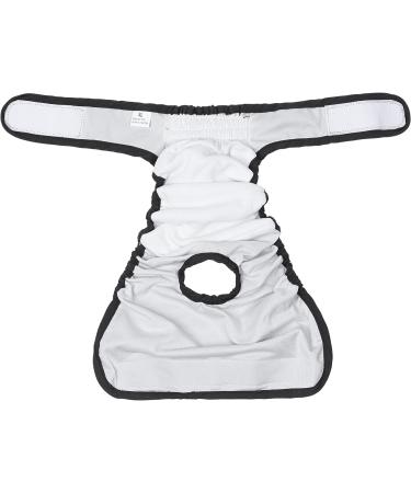 Petmia Washable Dog Diapers Hygiene Underpants for Dogs in Heat | 5 Sizes XS to XL | Black (XL: 60-82cm) - International Shipping Available - Buy Online on GoSupps.com