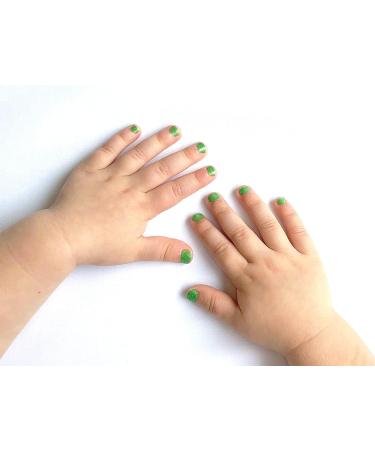 Miss Nella KISS THE FROG Non-Toxic Green Nail Polish for Kids | Odour Free & Easy Peel Off Formula | Safe for Children | Natural Water Based - Buy Online on GoSupps.com