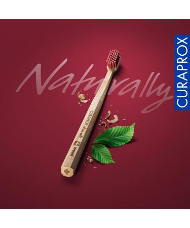 Curaprox Wood Ultra Soft Toothbrush - Assorted Colors | Eco-Friendly Dental Care - Buy Online on GoSupps.com