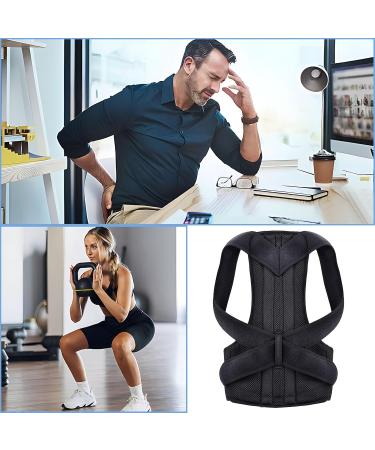 LDBKLGHJ Posture Corrector - For Men and Women Comfortable & Breathable Back Support - Ultimate Back Brace with Shoulder Brace for Upper & Lower Back Pain Relief(2XL) - Buy Online on GoSupps.com