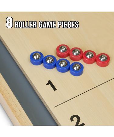 GoSports Shuffleboard and Curling 2 in 1 Board Games | Fun Indoor Family Game - Buy Online on GoSupps.com