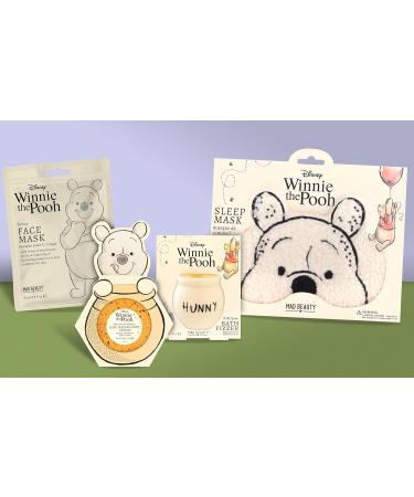 Mad Beauty Disney Winnie the Pooh Pamper Set | Cruelty-Free Skincare Gifts | Face Mask Soap Sponge Bath Fizzer & Sleep Mask for Women Adults & Kids - Buy Online on GoSupps.com
