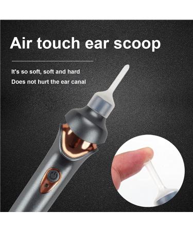 Suction Electric Ear Cleaner - Ear Cleaning Tool for Adults and Kids, Soft Head Ear Wax Removal Kit - White - Buy Online on GoSupps.com