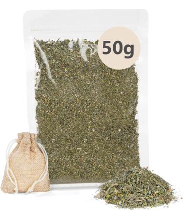 Osdue 100% Natural Catnip - Fillable Bags for Cat Toys Training & Games (50g) | Premium Catnip Mix for Scratching Trees & Beds - Buy Online on GoSupps.com