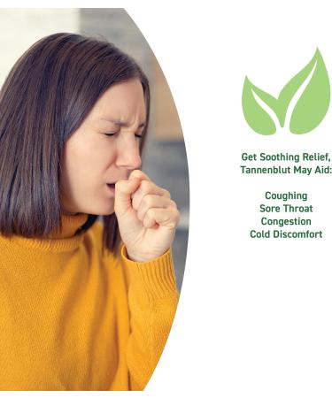 Hubner Tannenblut Organic Herbal Preparation Honey Cough Syrup Cold and Sore Throat Support Soothing Relief Vitamin C Supplement for Adults and Kids 4 and Older Kosher and Alcohol-Free 250 ml Honey Herbs and Vitamin C  - Buy Online on GoSupps.com