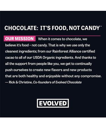 EVOLVED Chocolate Oatmeal Cookie Dough Filled Chocolate Bars 2.5oz (Pack of 8) - Buy Now! - Buy Online on GoSupps.com