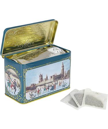 New English Teas Victorian Skaters Christmas Tea Tin Teabags 80g - Pack of 1 - Buy Online on GoSupps.com