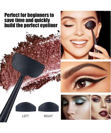 Eyeshadow Crease Line Kit - 6-in-1 Cut Crease Tool for Eyes - Skin-Safe Silicone Cut Crease Stamp - Washable Cut Crease Stencil - Portable Stamp Eye Shadow Set - Easy Crease Line Kit for Women Teens - Buy Online on GoSupps.com