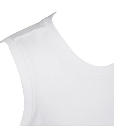 Kaycey Popper Vest Sleeveless Bodysuit | Adaptive Clothing for Special Needs Kids | Size 7-8 Years White - Buy Online on GoSupps.com