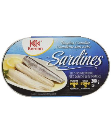 Kersen Sardine Fillets 8 X 200 Grams Net Wt 1600 Grams