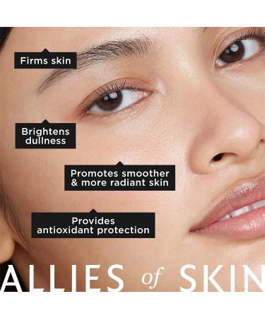 Allies of Skin 20% Vitamin C Brighten & Firm Serum - Boost Radiance with Ethylated L-Ascorbic Acid & Orange Extract - Smooth Elastic Skin - International Shipping - Buy Online on GoSupps.com